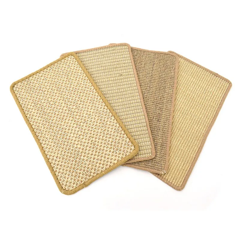 

Pet Cat Natural Scratching Post Mat Climbing Tree Litter Mat Sisal Cat Scratcher Board Pad Mats Toy Random color Pet Supplies