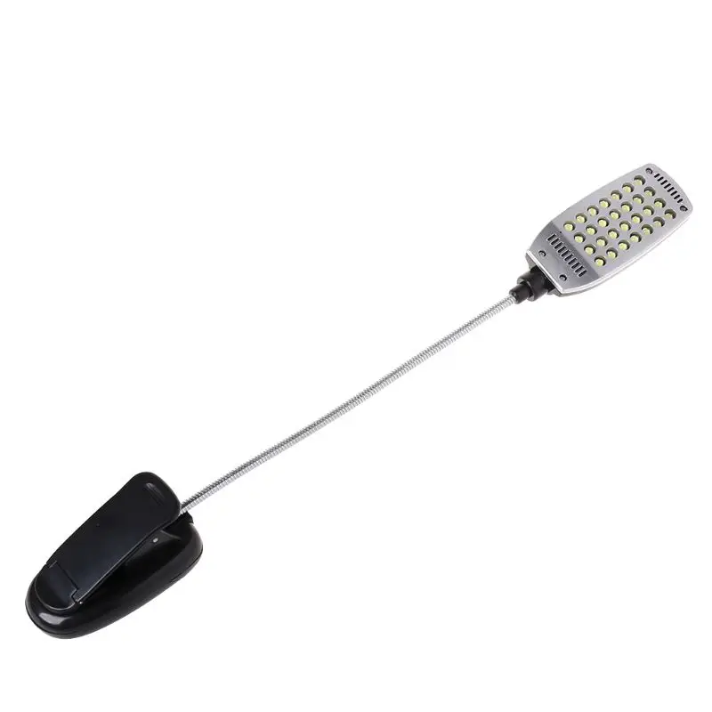 Clip-on Pro гибкая USB/Батарея Мощность 28 светодиодный светильник кровать настольная