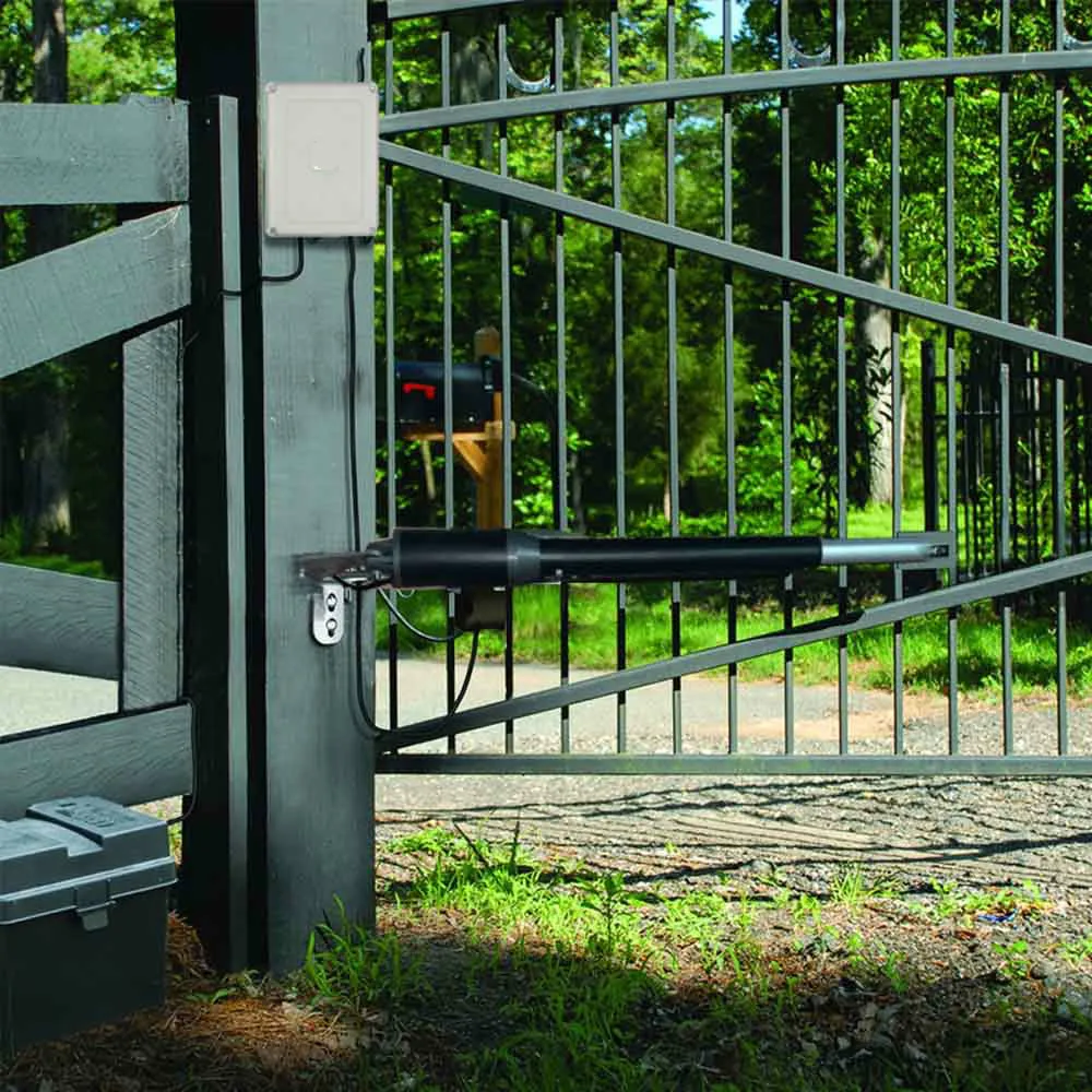 

KJ&GALO 200kg Engine Motor System Automatic door AC220V/AC110V swing gate driver actuator perfect kit gate opener access control