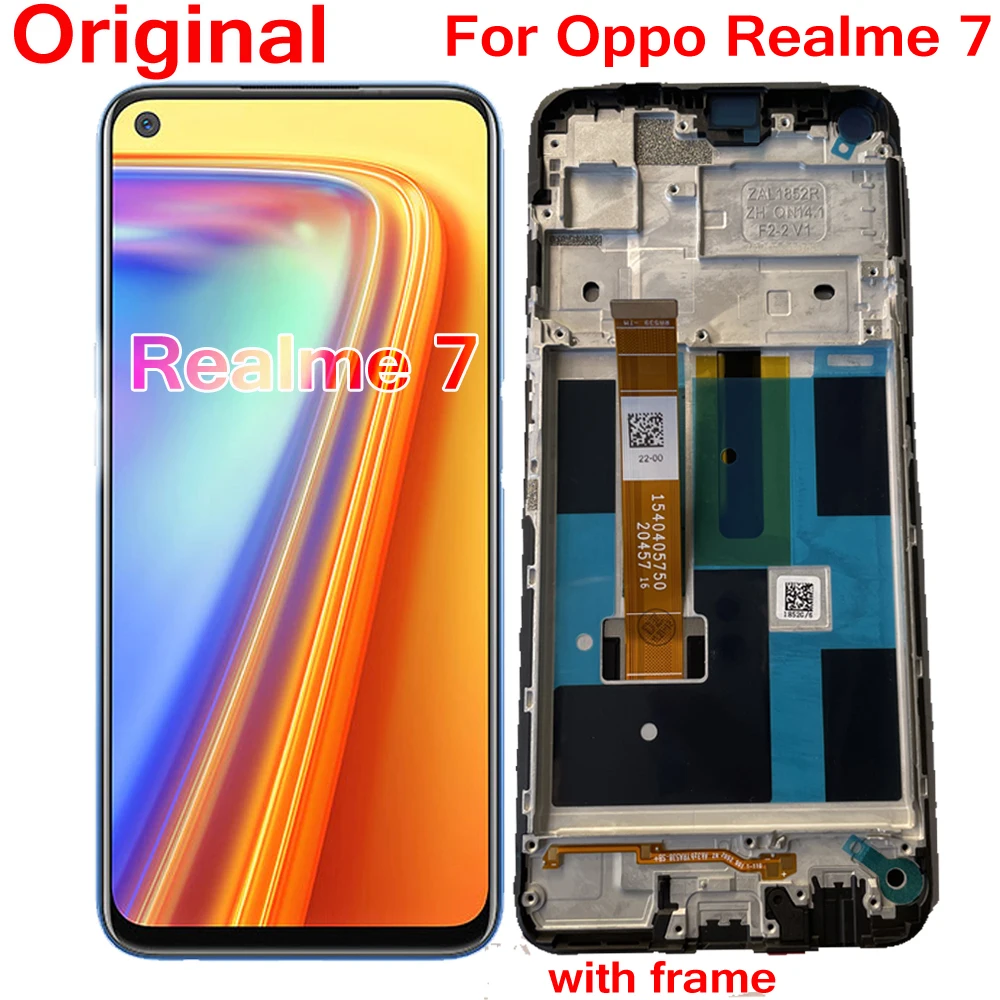Оригинальный Лучший ЖК-дисплей для Oppo Realme 7 RMX2155 RMX2151 RMX2163 | Мобильные телефоны и