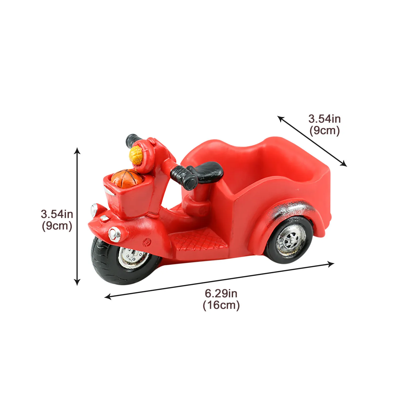 

Creative cartoon car sculpture flower pot garden ornaments fairy tale landscape succulents flower pot micro landscape decoration