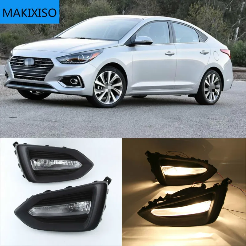 1 пара дневные ходовые огни лампы Водонепроницаемый Светодиодный дневной