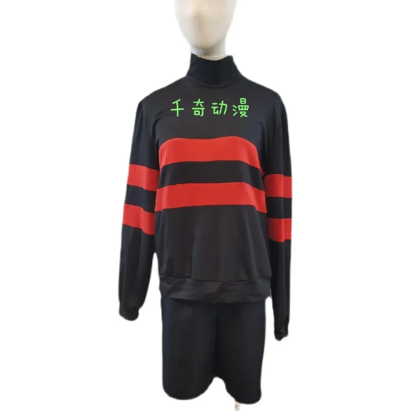 2021 костюм для косплея нижней панели Санс Undertale косплей фриск набор