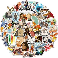 103050pcs avatar the last airbender stickers for children diy stationery ps4 skateboard laptop guitar anime sticker