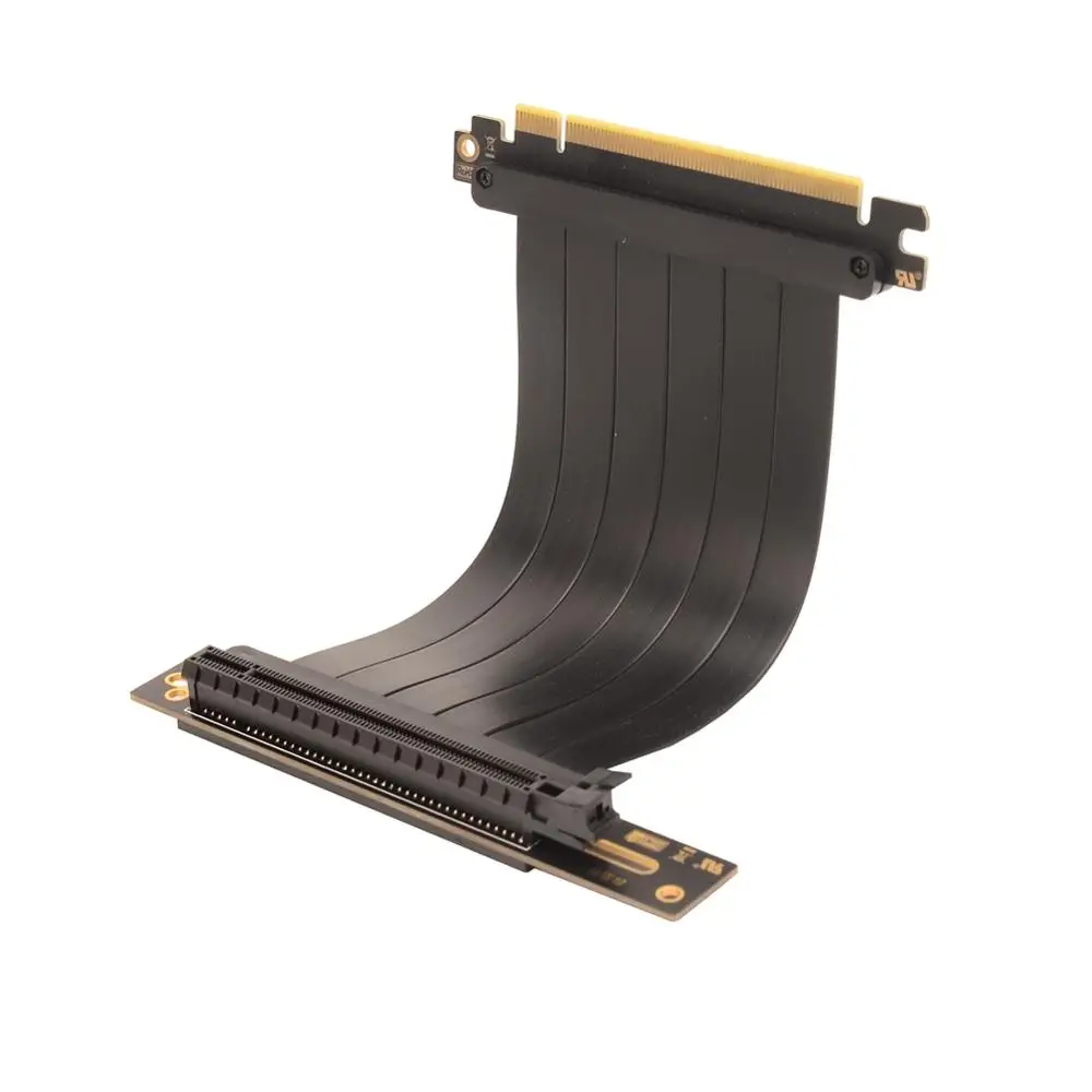 Удлинительный кабель для игровой видеокарты PCIe 3 0x16 с вертикальным кронштейном ATX
