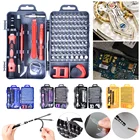 Набор отверток 115 в 1, многофункциональный ящик для инструментов для ручного ремонта, многофункциональный, для ремонта мобильный телефон, разборки компьютера