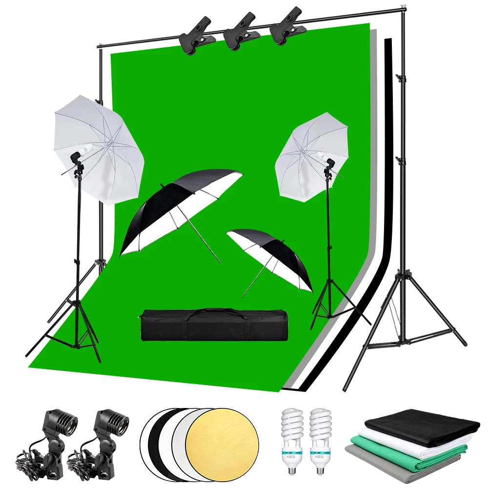 Мягкий зонтик-лампочка фотографии Непрерывный светильник фотостудии набор для