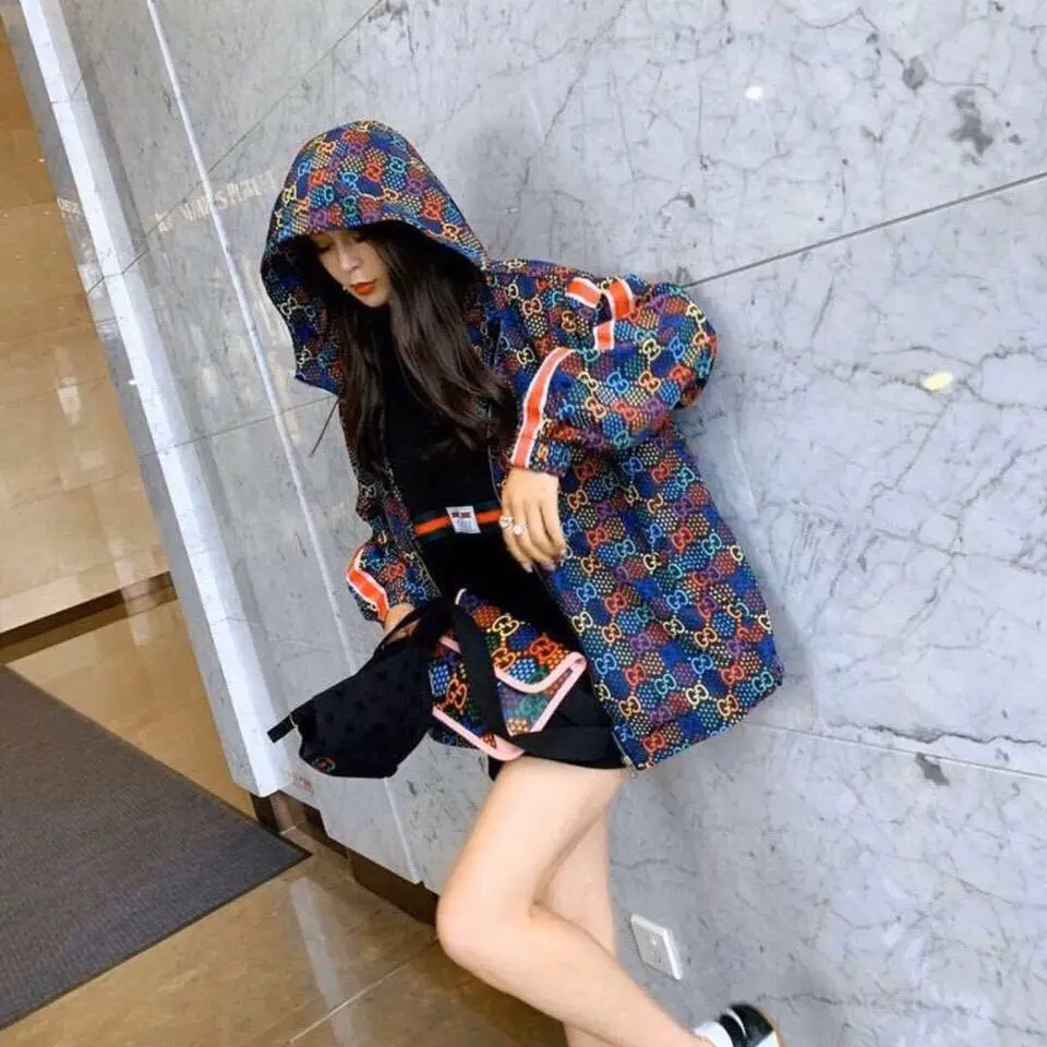 

2021 spring and summer new printed fashion Korean style loose slim men's and women's sunscreen coat windbreaker