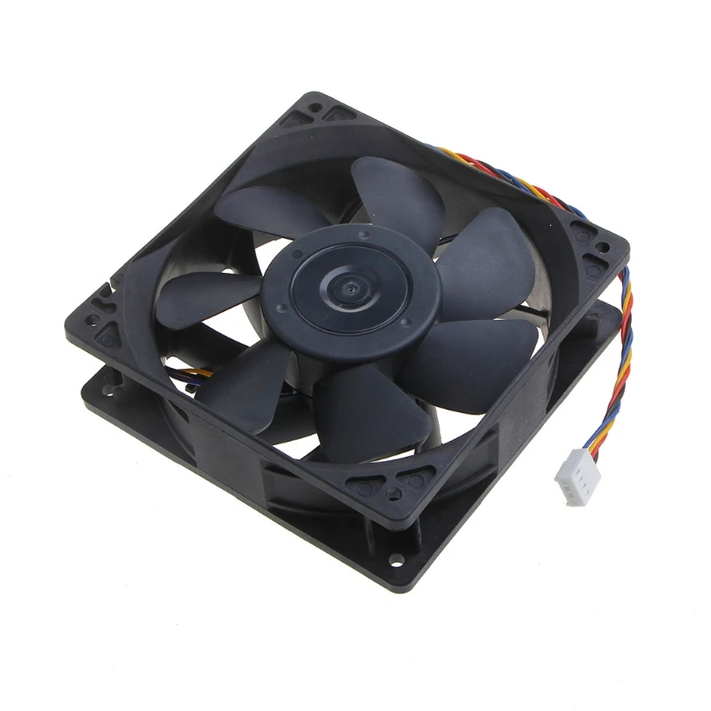 

Replacement QFR1212GHE 12x12x3.8cm High Speed Cooling Fan 4 Pin 4 wire Connector