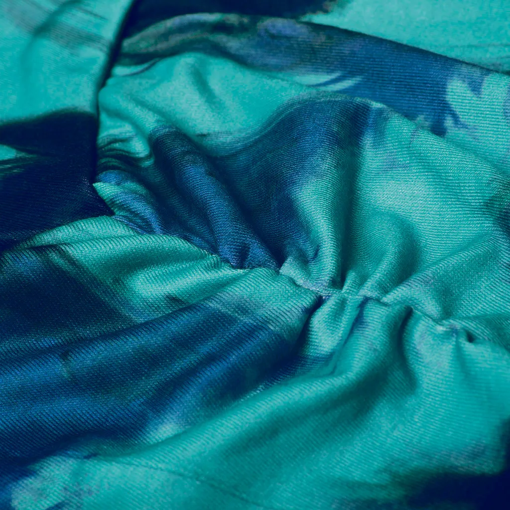 Женские шорты с принтом тай-дай базовые велосипедные высокой талией