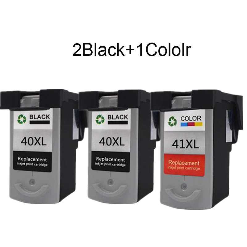 3PK PG40 CL41 чернильный картридж для Canon pg 40 cl 41 PG Pixma iP1800 iP1200 iP1900 iP1600 MX300 MX310 MP160 MP140