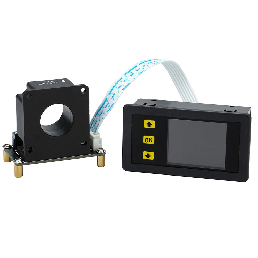 

Voltmeter Ammeter Power Watt Hall Sensor with LCD Screen DC Current 100A 9010H Capacity Meter for Industry Volt Meter Gauge