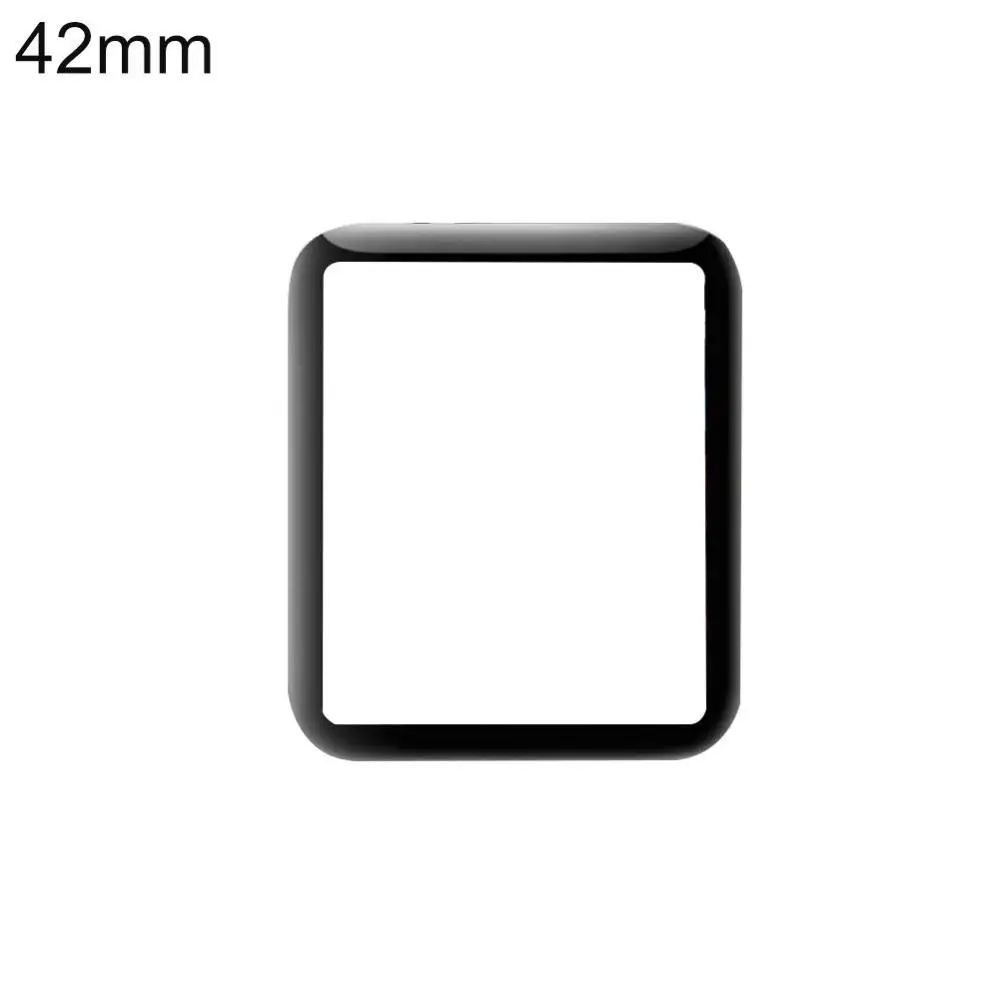 

3D Curved Edge Full Coverage Tempered Glass Screen Protector Anti-Scratch for iWatch