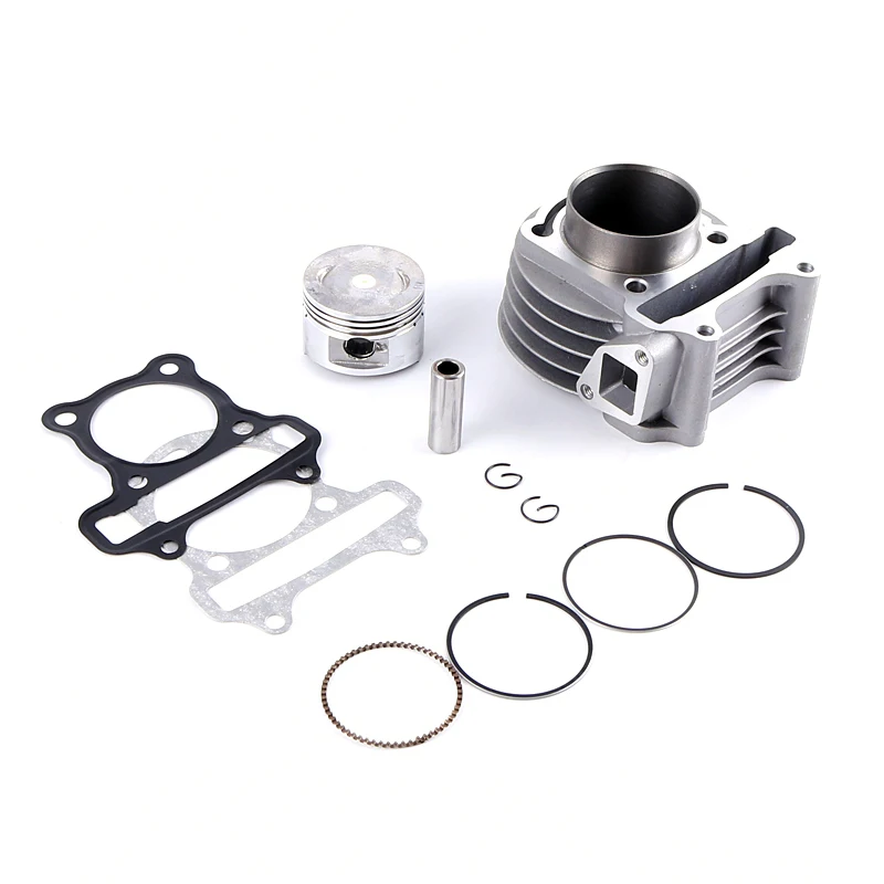 Комплект цилиндров GY6 50 100 137QMA QMB139 4T головка карбюратора Racing A9 распредвала масла