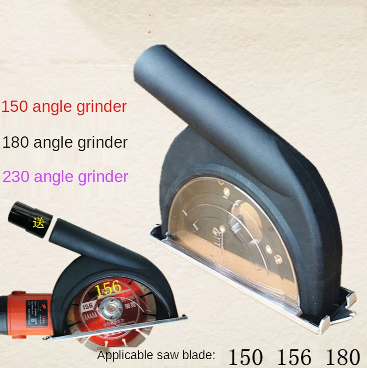 

Angle Grinder Dust Guard Dustproof Cutting Hood Dust Shroud Cover for 150 180 Models Hand Angle Grinder Parts