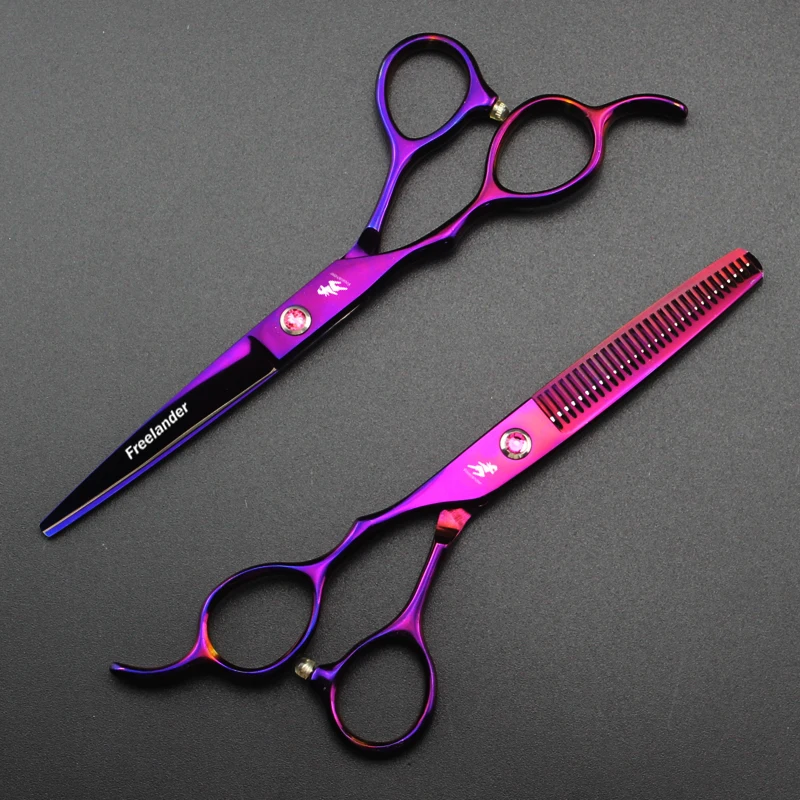 6 0-дюймовые Профессиональные парикмахерские ножницы прямые и Изогнутые части