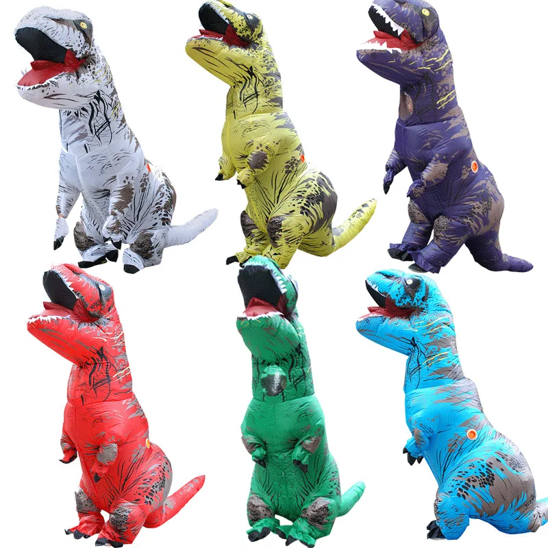 2019 новейший T костюм динозавра надувной для аниме Expo Traje de dinosaurio детей|Надувные