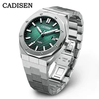 cadisen watch men mechanical wristwatches japan movement mens automatic watches 10atm wrist watch business men date c8193