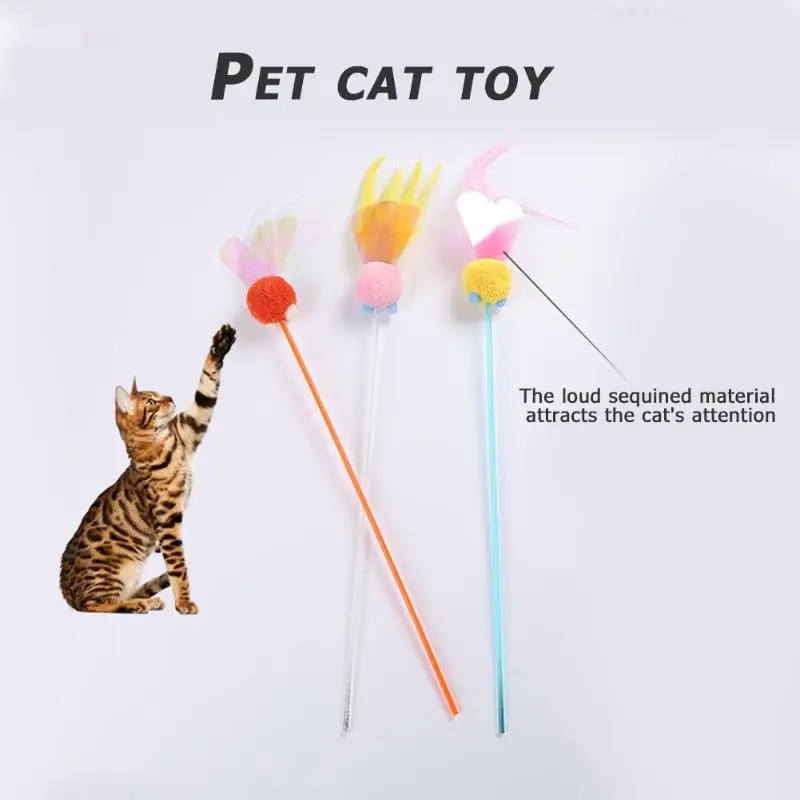 Котенок кошка палка теряющая полюс широкий спектр применения простота блестки