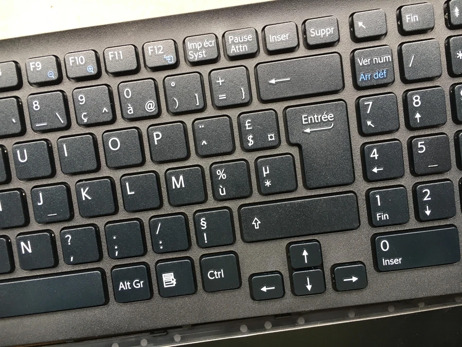 Spanish French Laptop Keyboard For SONY VPC-EC EC EC21 EC25FX With Frame SP FR Layout | Компьютеры и офис