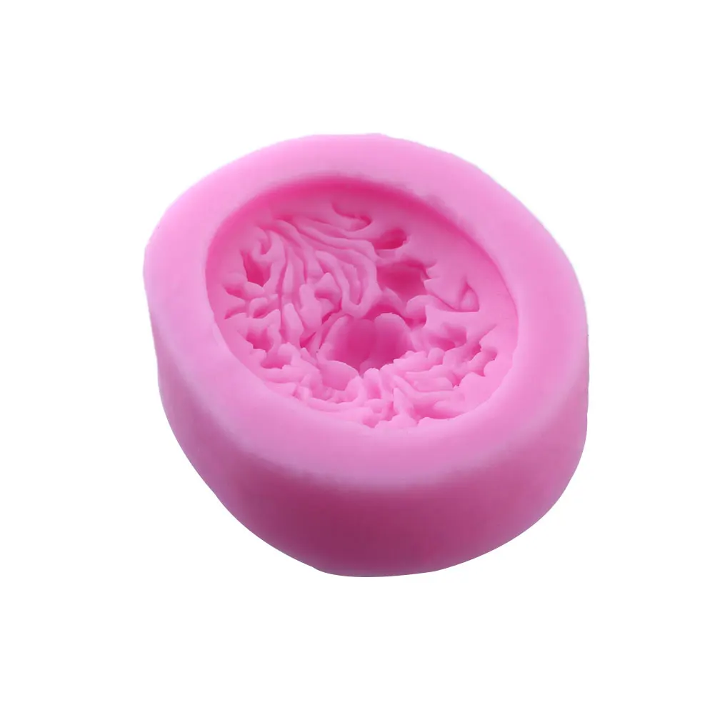 Выпечки Силиконовые 3D розы плесень помадка торт шоколад мастика украшения