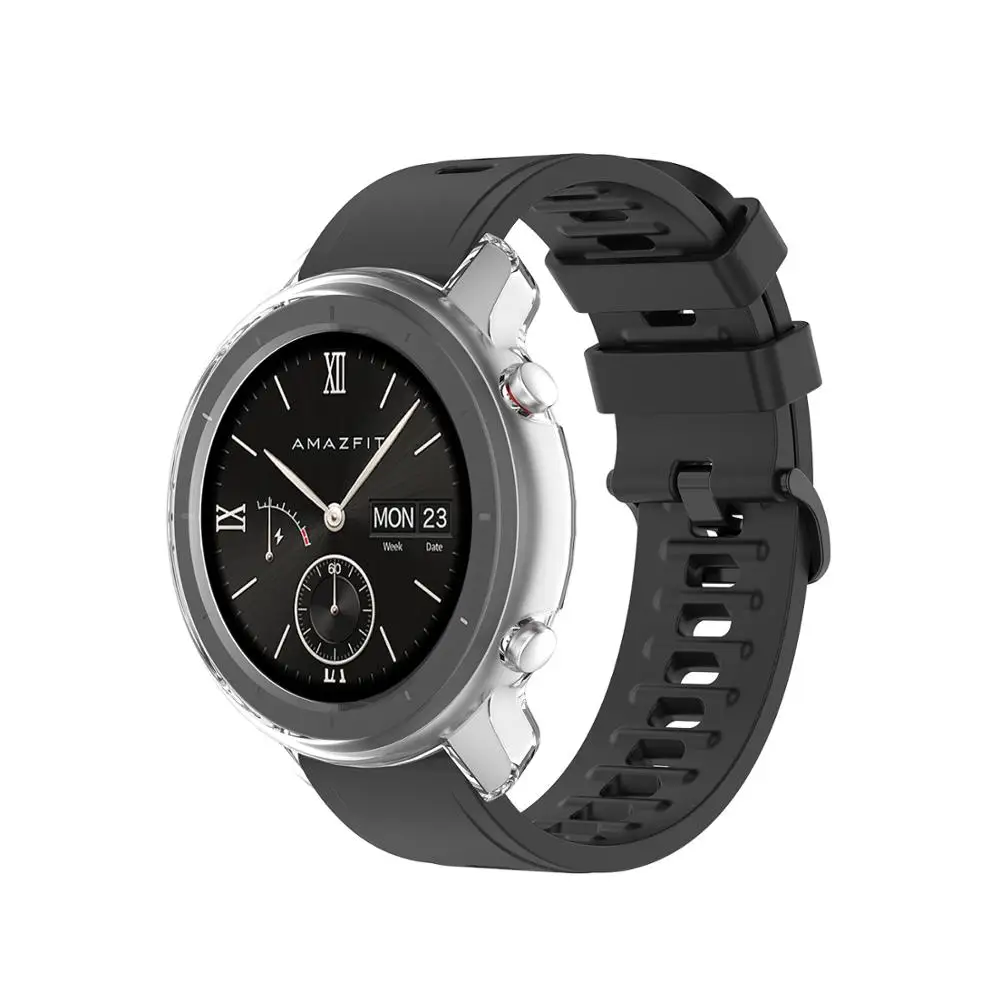 Мягкий защитный чехол из ТПУ для Huami AMAZFIT GTR 47 мм 42 мм|Смарт-аксессуары| |