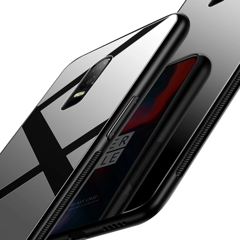 YUETUO стекло бронированный телефон назад etui, coque, чехол, чехол для one plus 7 pro 6 6 t 5 t 6 t 5 t для oneplus 7 аксессуары