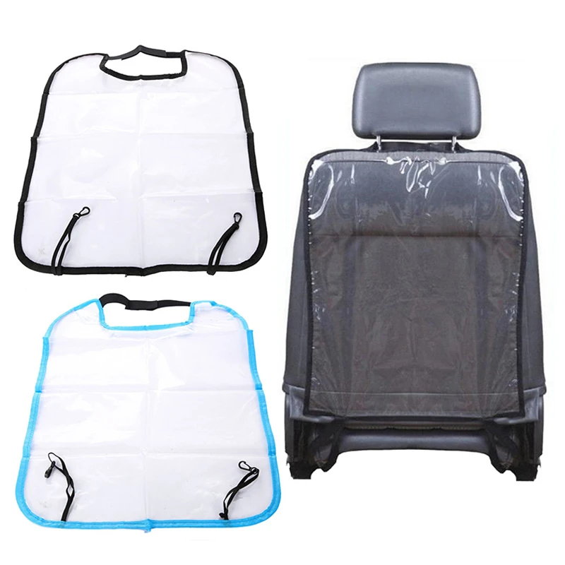 

Car Seat Back Cover Auto Kids Transparent Anti Dirty Kick Guard Protector Pad Car Cover Protector Automobile Anti-Child-Kick Pad