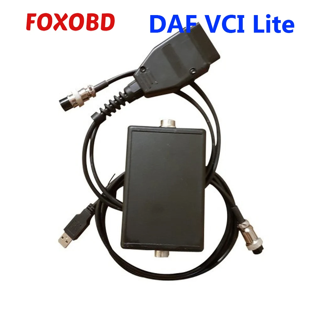 V1.1 Bluetooth DAF VCI Lite профессиональная диагностика и программирование Инструмент для диагностики тяжелых грузовиков DAF