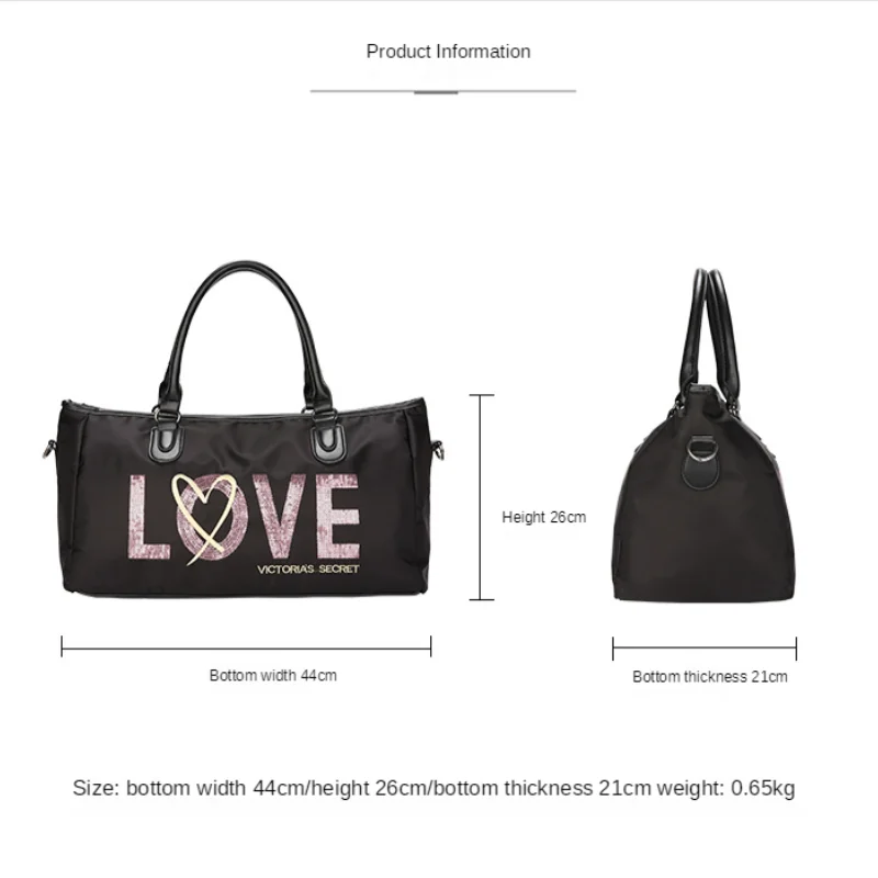 

Outdoor Waterproof Nylon Sports Gym Bags Women Training Fitness sequins Handbag Yoga Mat Sport Bag Victoria Luggage Travel Bag