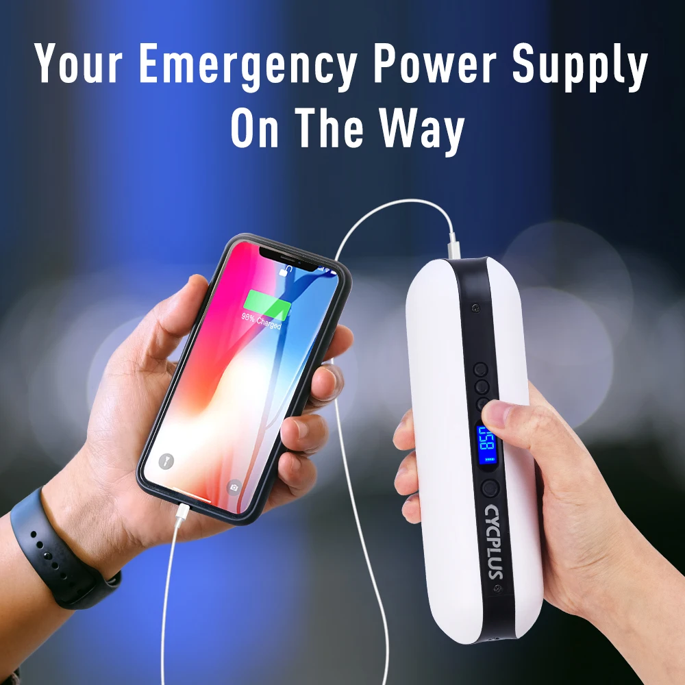 Comprar Compresor De Aire Portátil Para Bicicleta, Bomba De Alta Presión Para Neumáticos, Balones, Batería Externa De 150psi