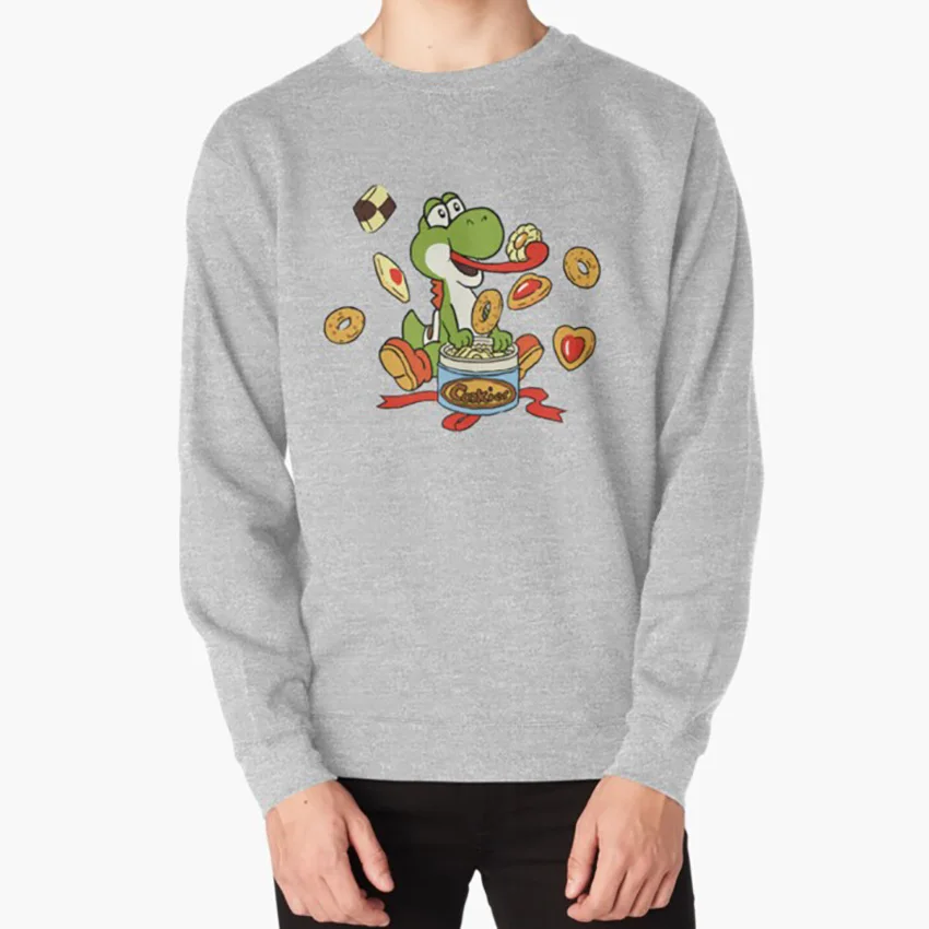 Футболка с принтом печенье Yoshi cookie food mario n64 gameboy|Мужские футболки| |