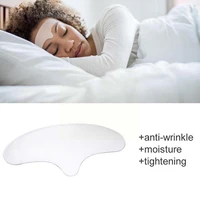 women reusable silicone wrinkle removal sticker face forehead sticker wrinkle neck pad anti care skin patch lifting aging e q7z7