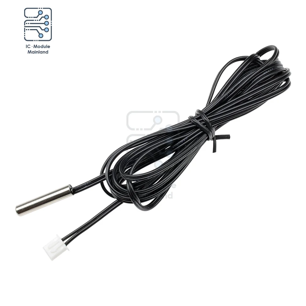 

DS18B20 200CM 2M 10K 1% 3950 Waterproof NTC Thermistor Accuracy Temperature Sensor Wire Cable Probe For Arduino W1209 W1401