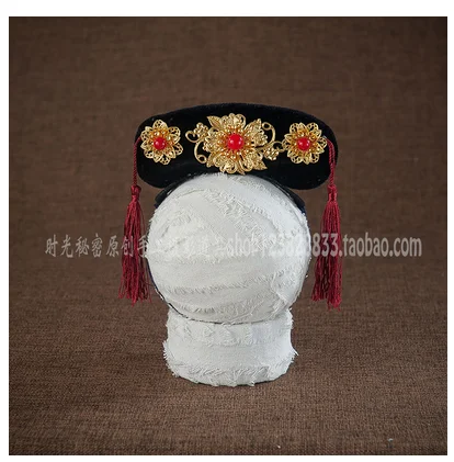Повязка на голову в китайском стиле ретро династии Цин | Детская одежда и обувь