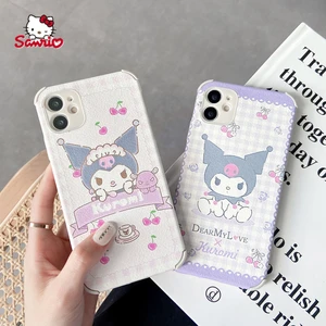 Hello Kitty Kuromi phone case for iPhone13 13Pro 13Promax 12 12Pro Max 11 Pro X XS MAX XR 7 8 Plus anti drop phone case