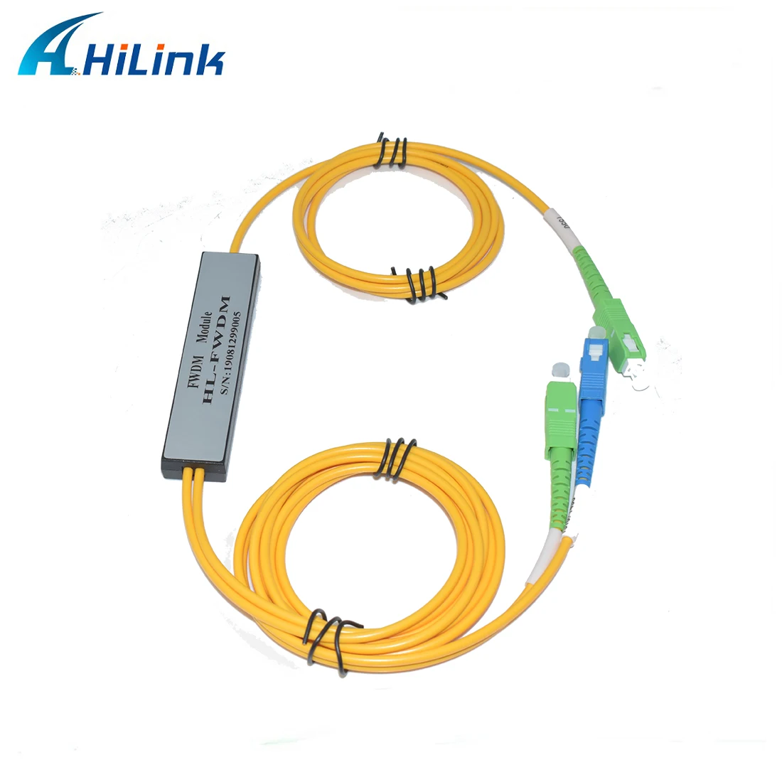 (1 шт. для тестирования) фильтр Hilinktech FWDM ABS BOX TX1550 RX 1310/1490nm 1550 + COM SC/APC 1490/1310
