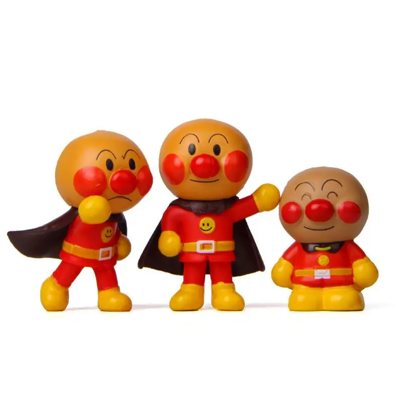 1 шт. новинка милый мультяшный аниме Anpanman орнамент в виде фигур Doll фигурка хлеба