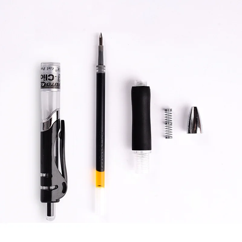 

4pcs/set 0.5mm Creative Simplicity Business Gel Pen 4 Colour Anti Fatigue Neuter Pen Office Stationery Supplies