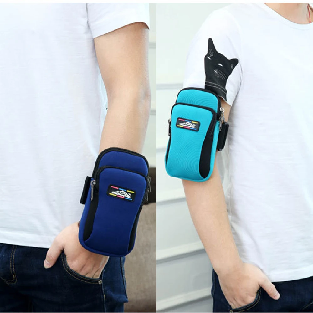 Спортивная сумка для бега на открытом воздухе растягивающаяся музыкальная