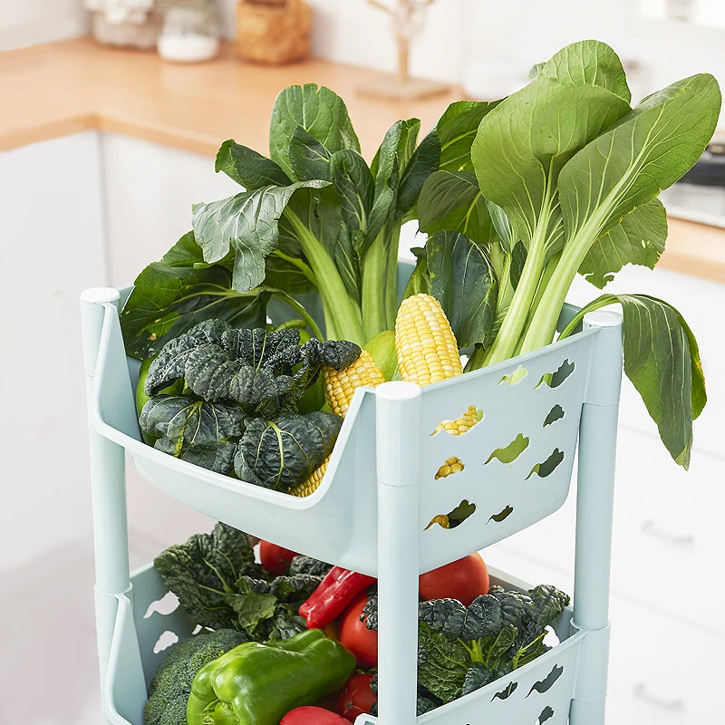 Konco кухонная корзина для хранения фруктов и овощей органайзер ванной съемная