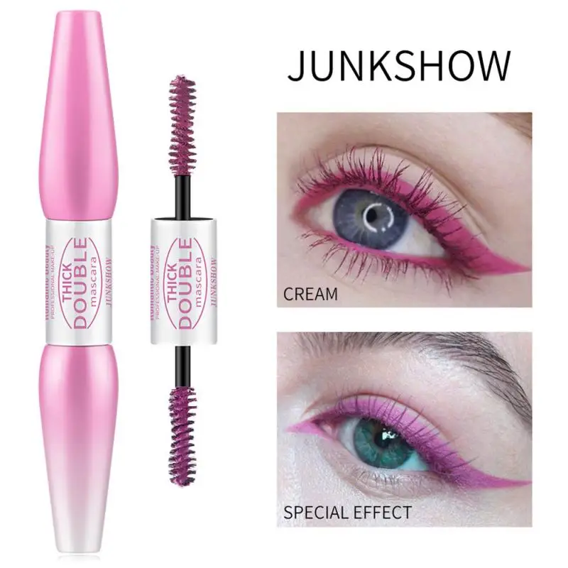 Двухсторонняя цветная тушь для ресниц водоСТОЙКАЯ и не снимает влагу стойкий