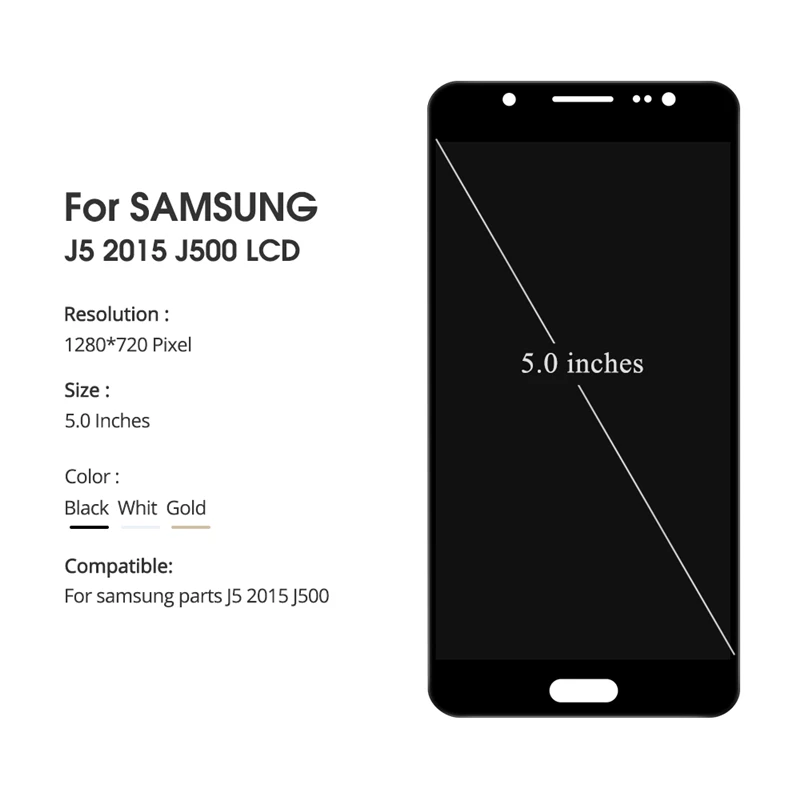 

OLED LCD Screen For Samsung Galaxy J5 2015 Display Touch Digitizer Assembly J500 SM-J500FN J500M J500A
