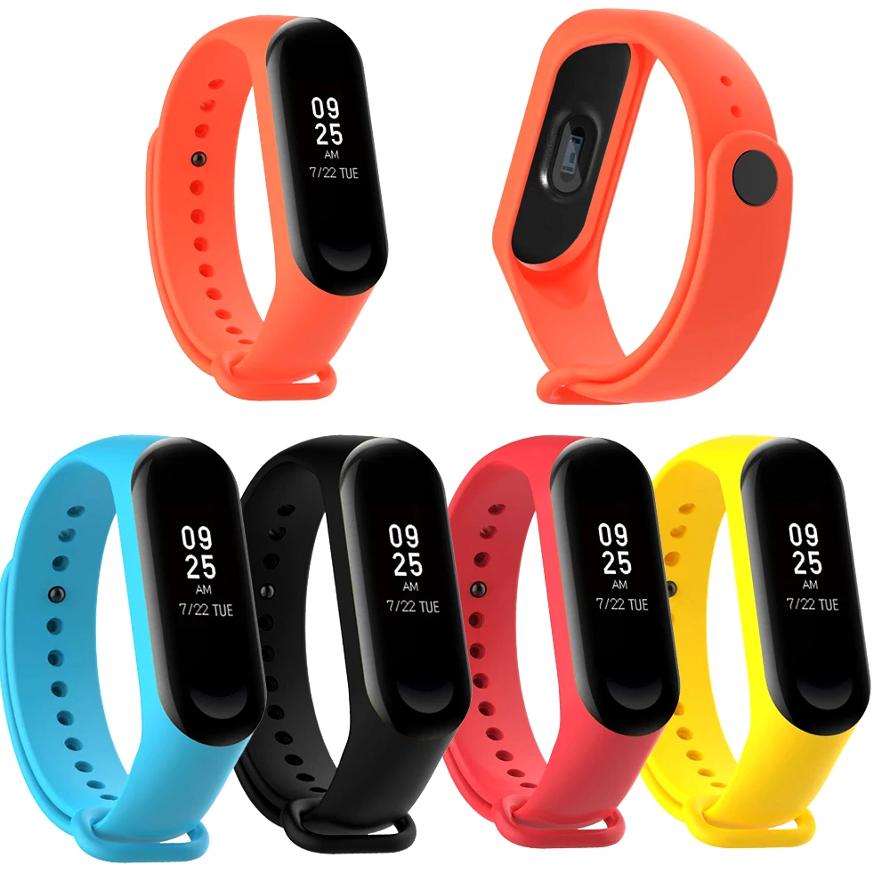Более красочный браслет Honecumi для Xiaomi Mi Band 3/Xiaomi 4 сменные печатные ленты 3/4