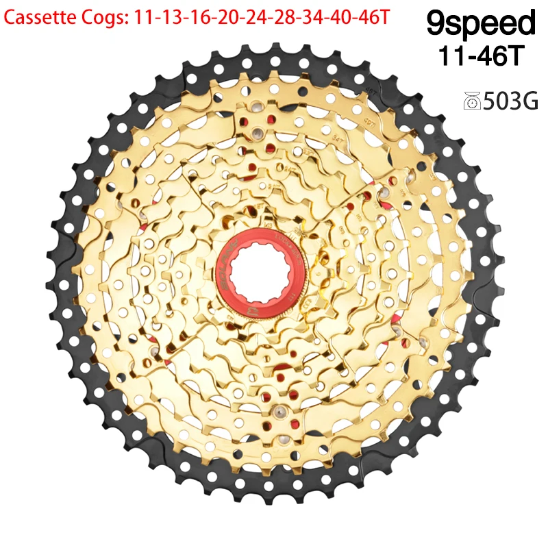 BOLANY MTB кассета 8S 9S 10 Скорость 11 32/40/42/46/50T горный велосипед стальной свободного хода