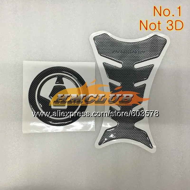 No. 1 3D углеродное волокно Танк Pad для KAWASAKI NINJA ZX12R 00 01 ZX 12 R 00-01 ZX 12R ZX-12R 2000 2001 CL236 3D газовый колпачок наклейка наклейки - Цвет: No. 1