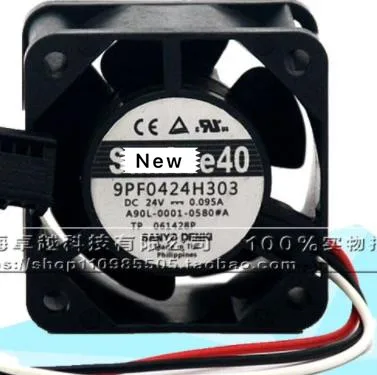 

For SANYO 9PF0424H303 DC 24V 0.095A 40x40x28mm Server Cooling Fan