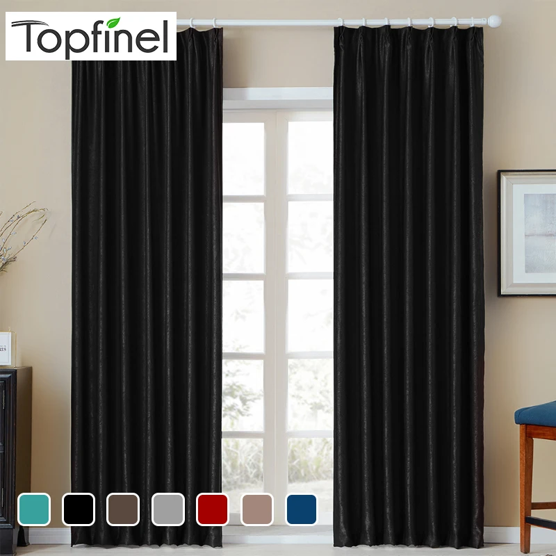 Topfinel плотные бархатные шторы для гостиной, спальни, мягкие удобные шторы, теплые ночные современные разнообразные цвета