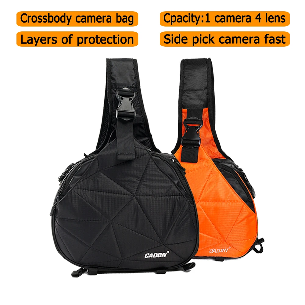 Сумка-слинг Caden для цифровой зеркальной камеры водонепроницаемый ранец на плечо