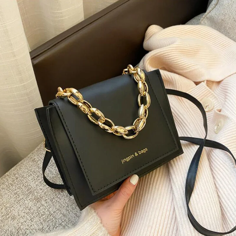 

2022 New Flap Crossbody Bags For Women 2021 Fashion Ladies Shoulder Messenger Bags Designer Small Handbags And Purses With Chain